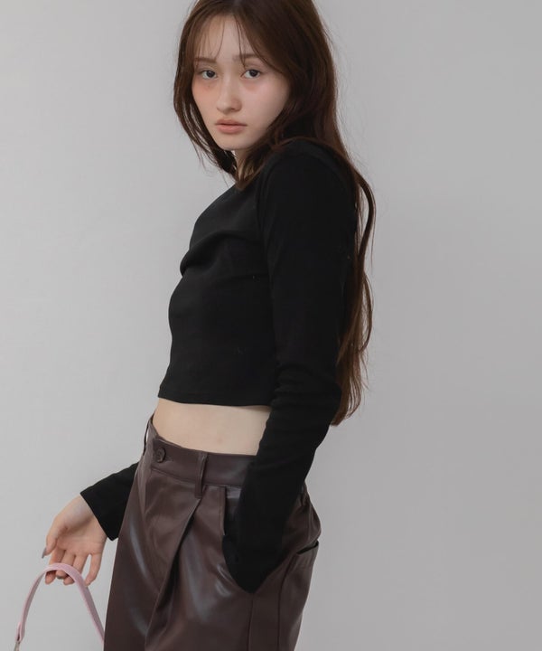 &&model：163cm&&