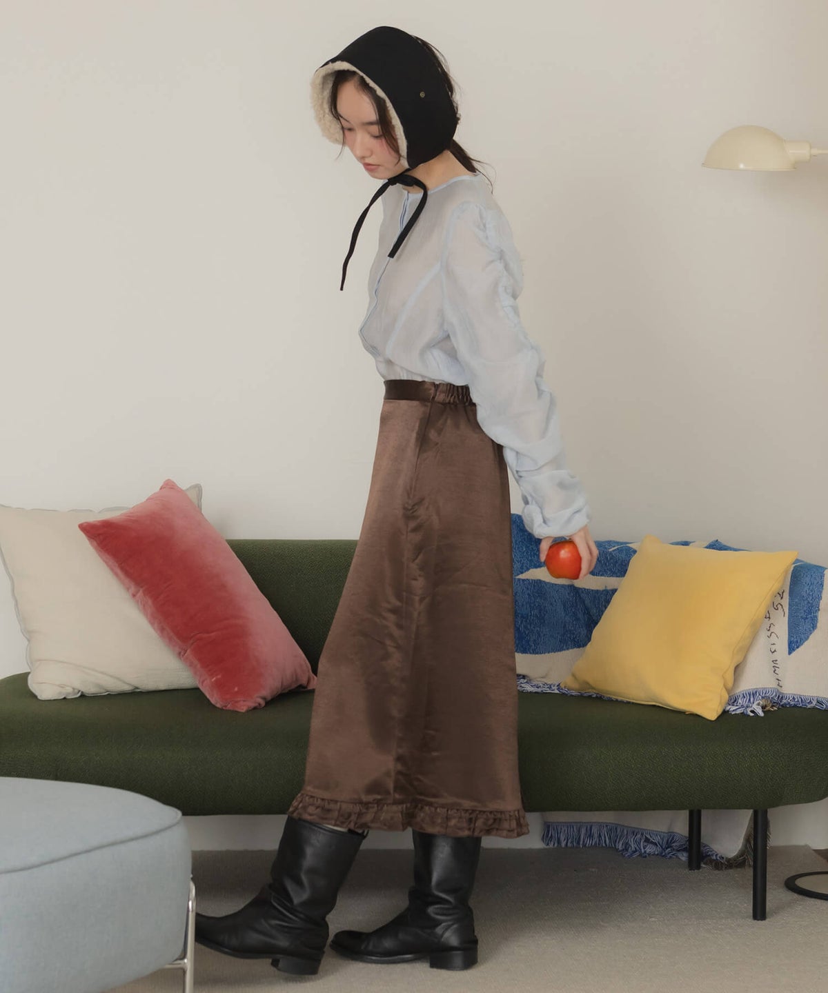 &&model：158cm&&