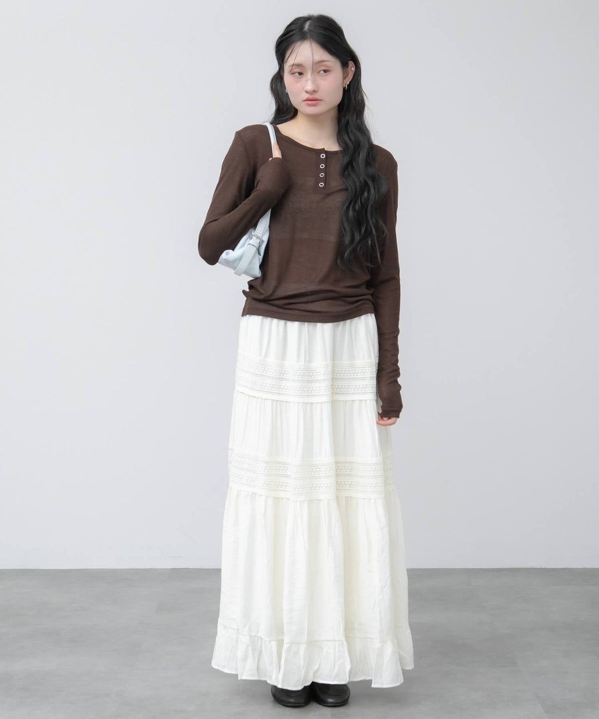 &&model：163cm&&