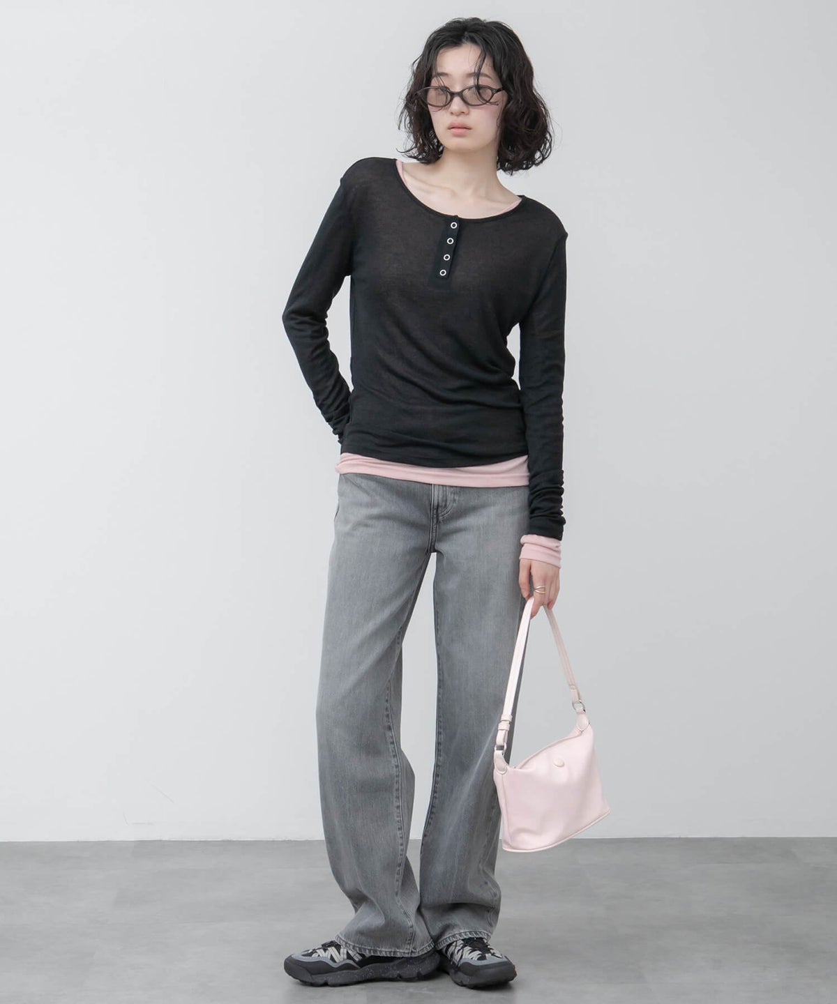 &&model：169cm&&