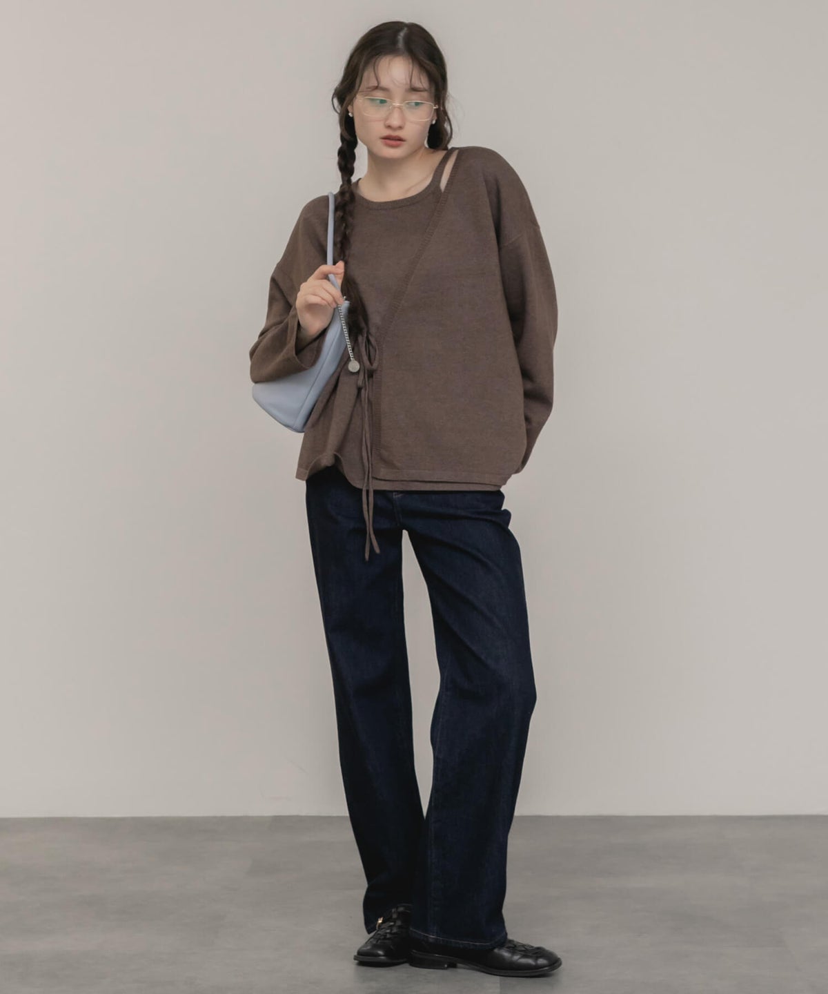 &&model：163cm&&