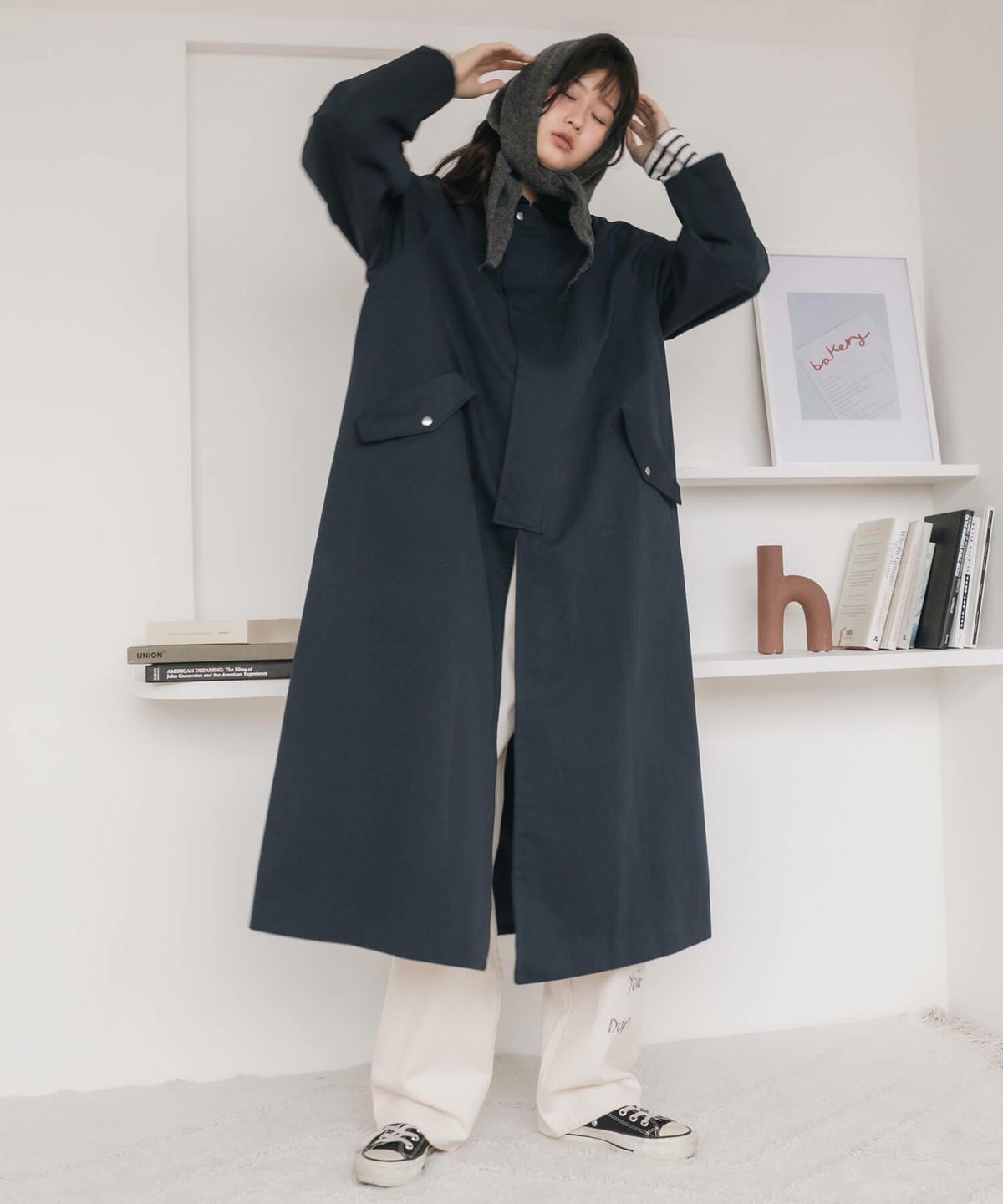 &&model：モデル身長:168cm 着用サイズ:S&&