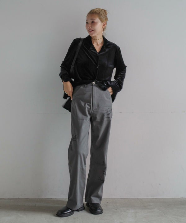 &&model：モデル身長:163cm 着用サイズ:M&&