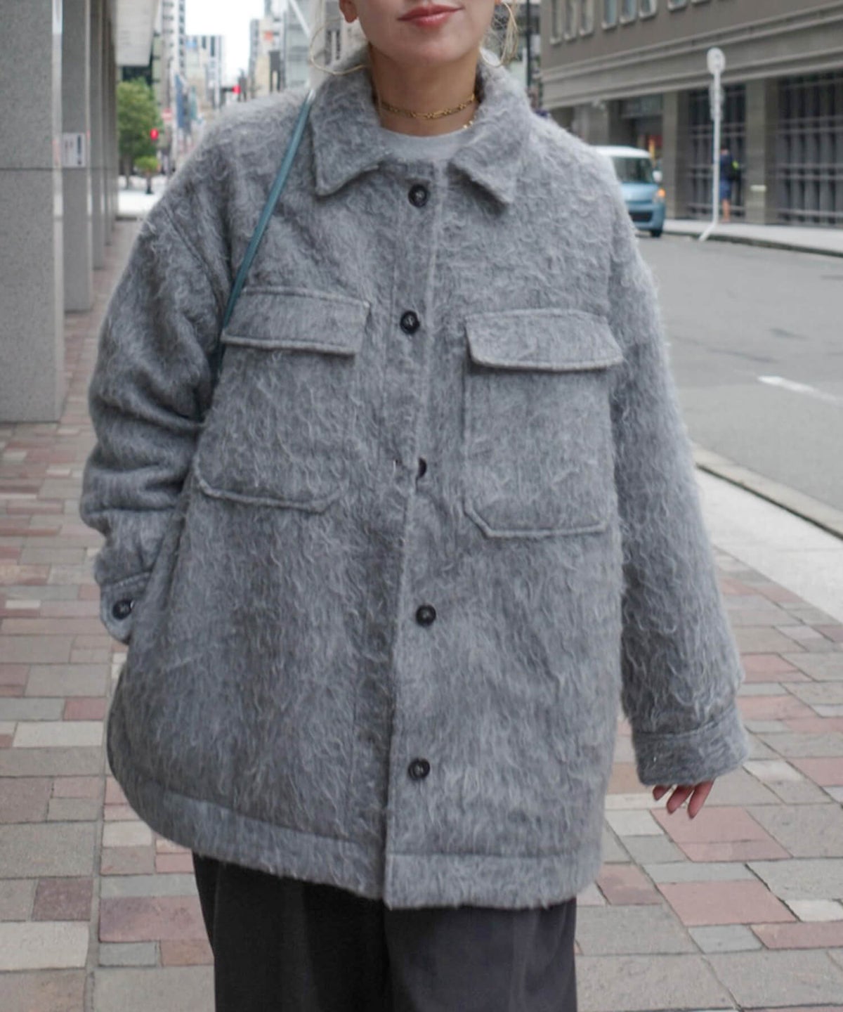 &&model：163cm&&