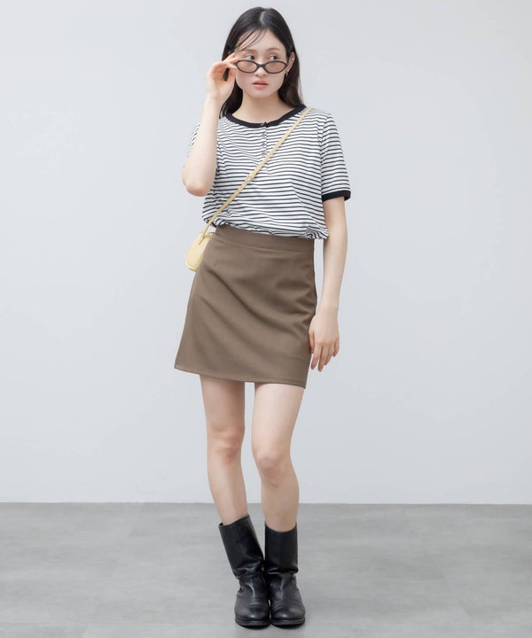 &&model：163cm&&