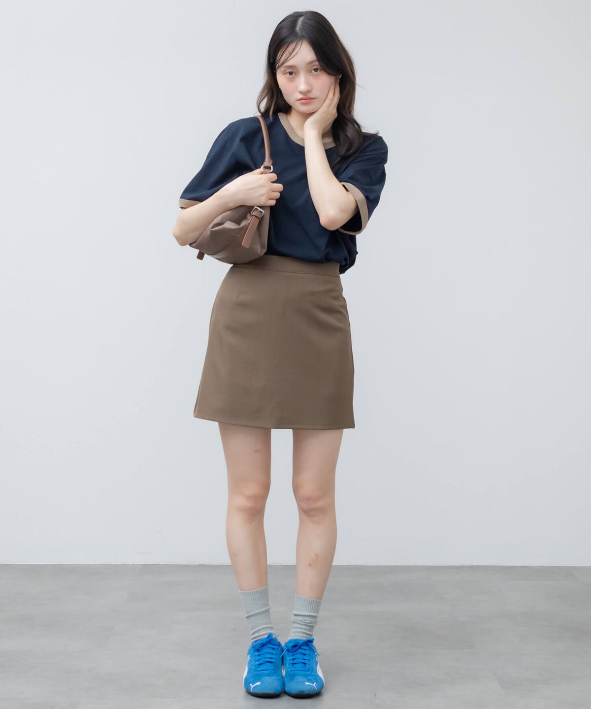 &&model：163cm&&