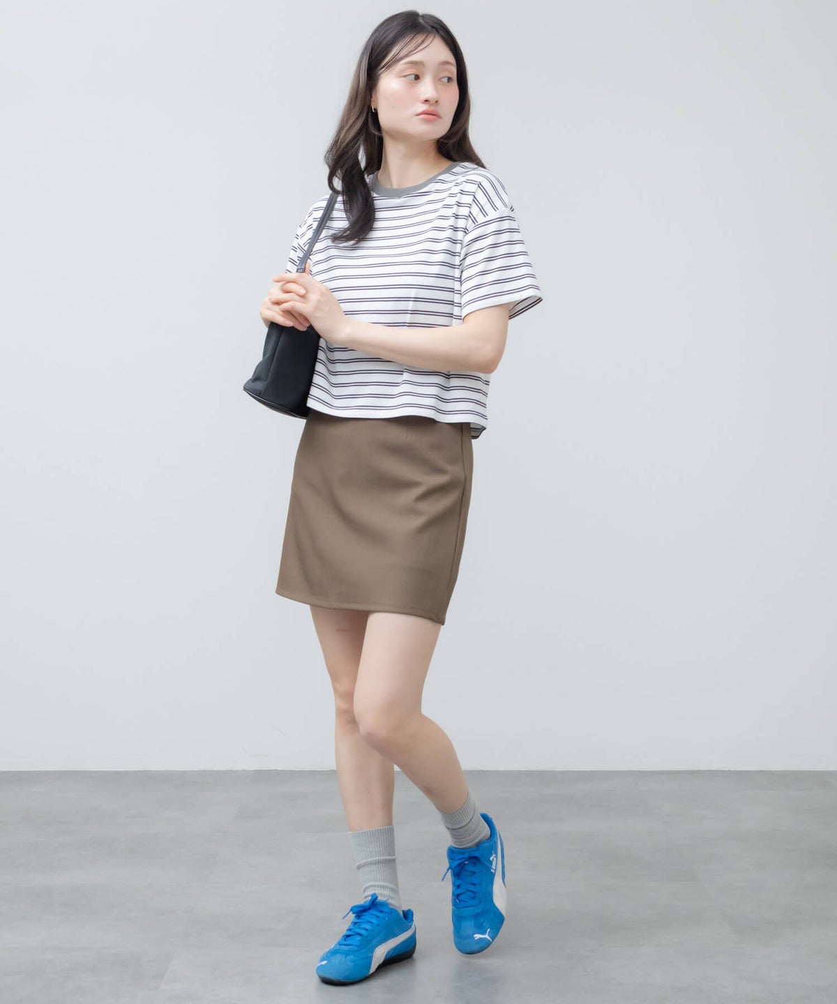&&model：163cm&&