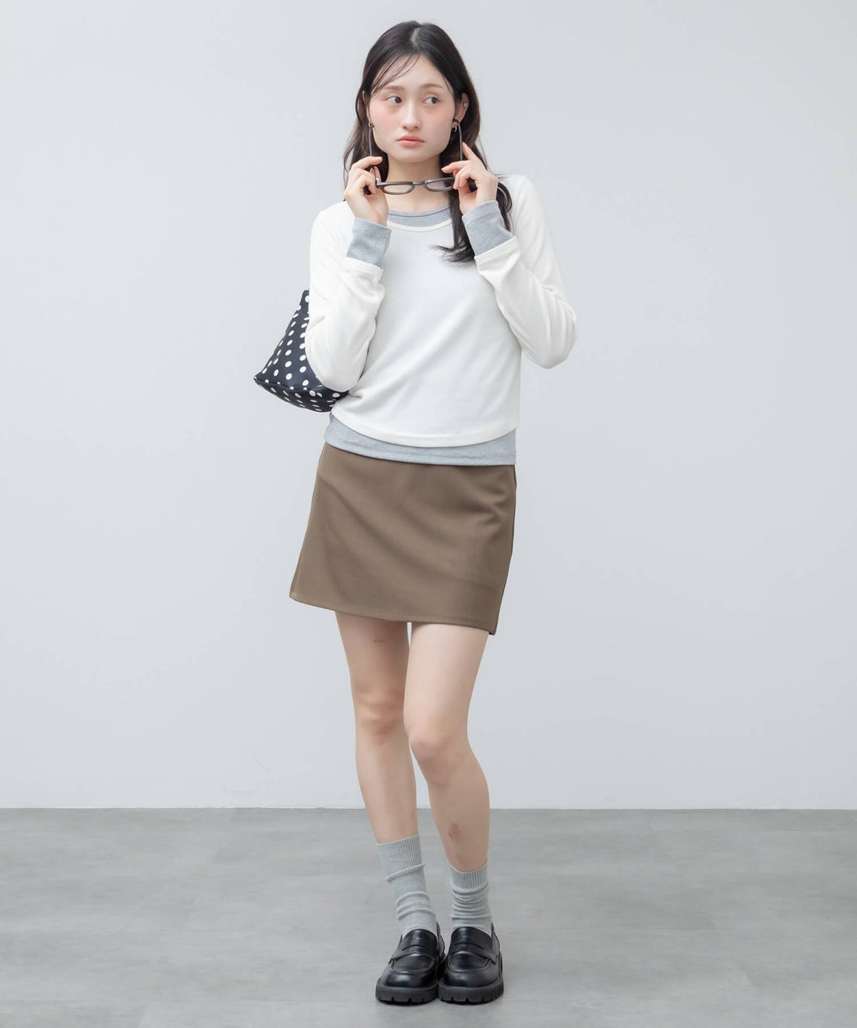 \&&model：163cm&&