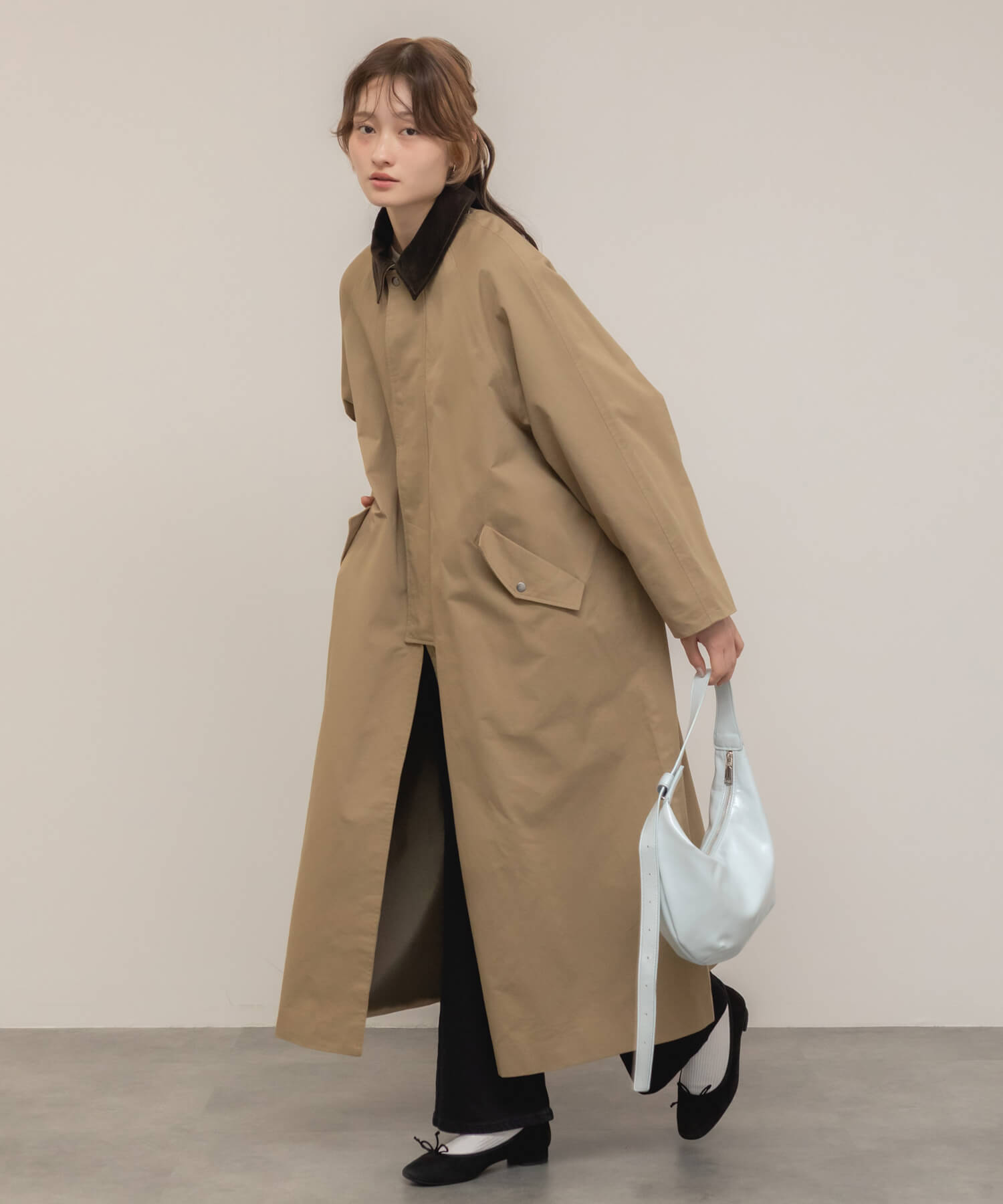 3way Long Cape Coat | HEILIS