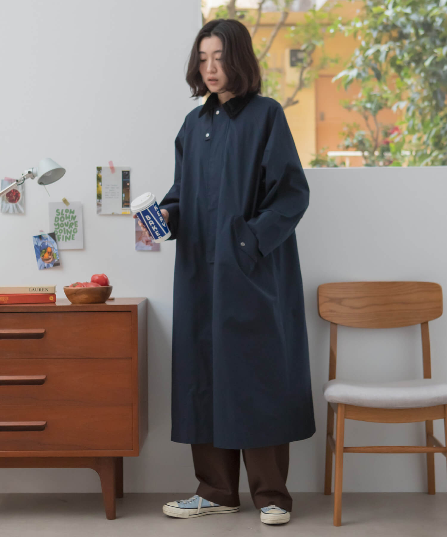 3way Long Cape Coat | HEILIS