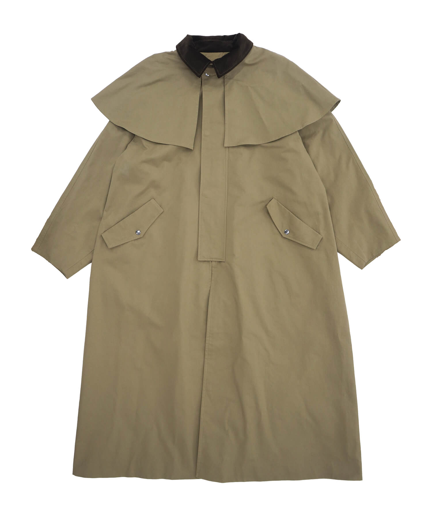 3way Long Cape Coat | HEILIS