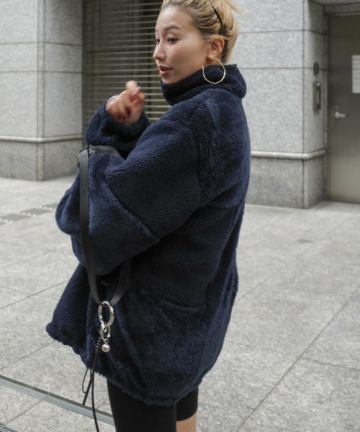 hideka original】2Way Boa Blouson | HEILIS