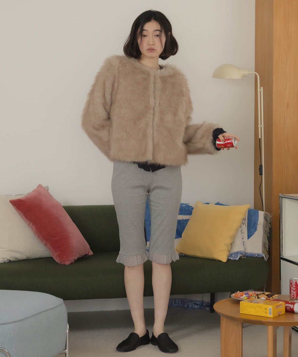 &&model：163cm&&