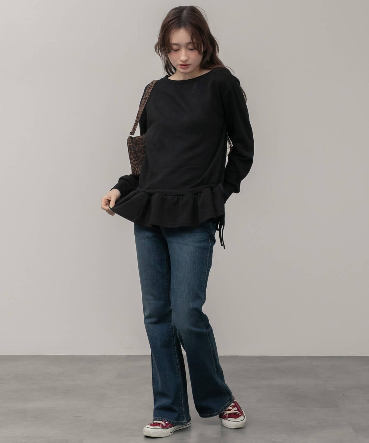 &&model：163cm&&