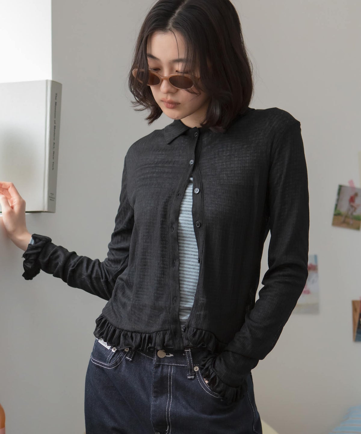 &&model：169cm&&