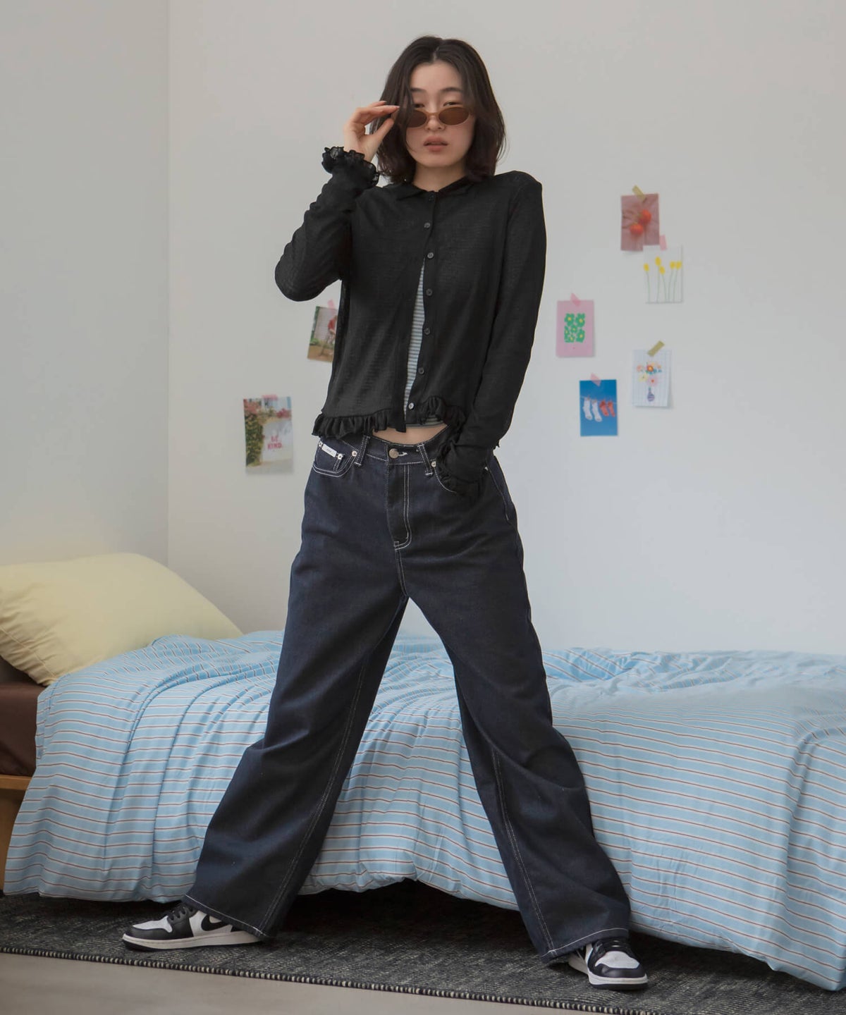 &&model：169cm&&