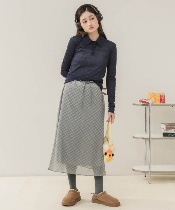&&model：163cm&&