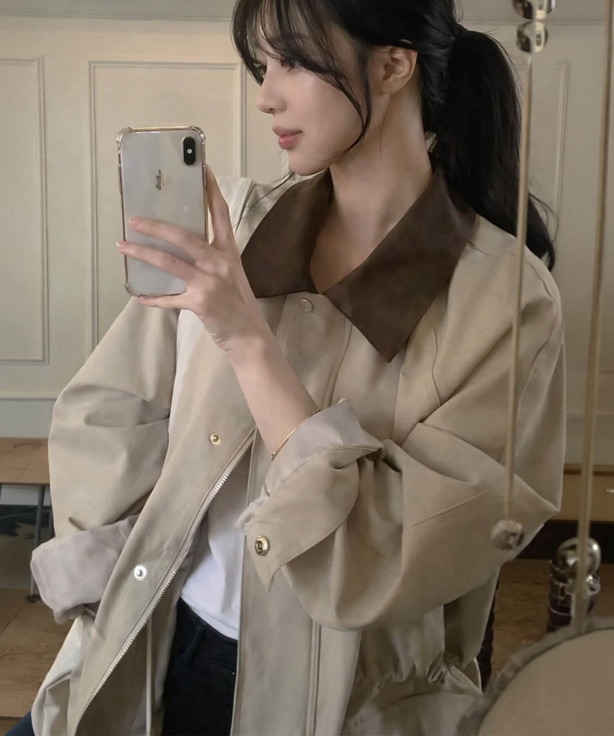 &&model：160cm&&