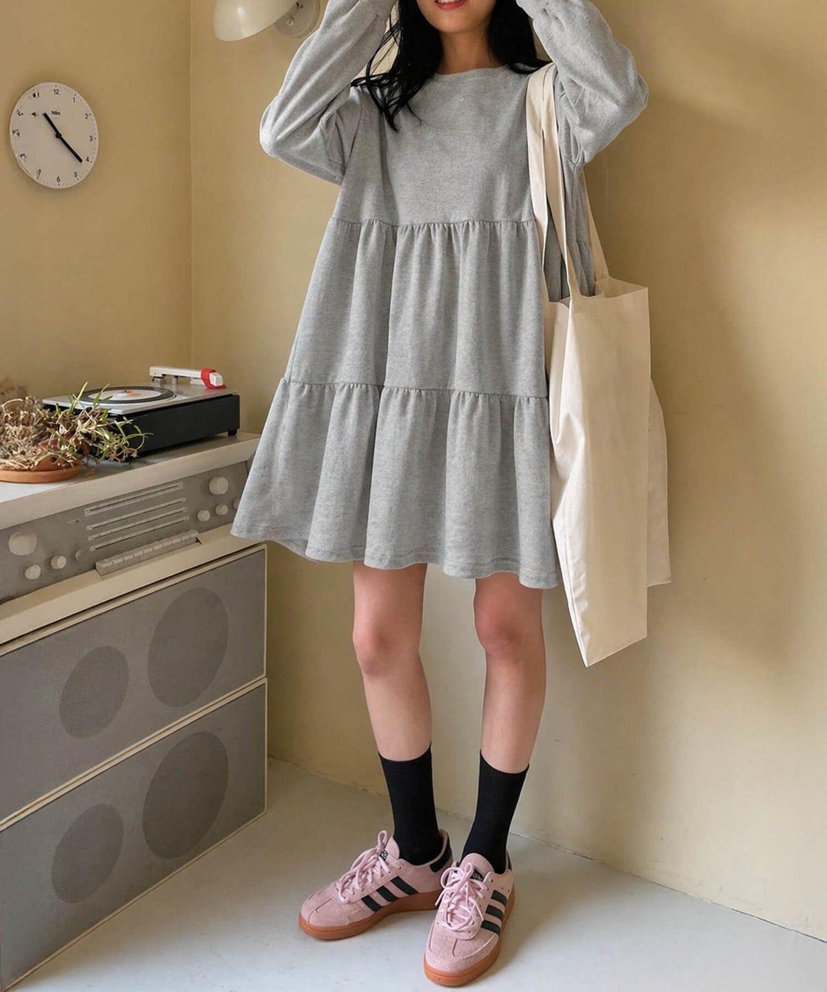&&model：160cm&&