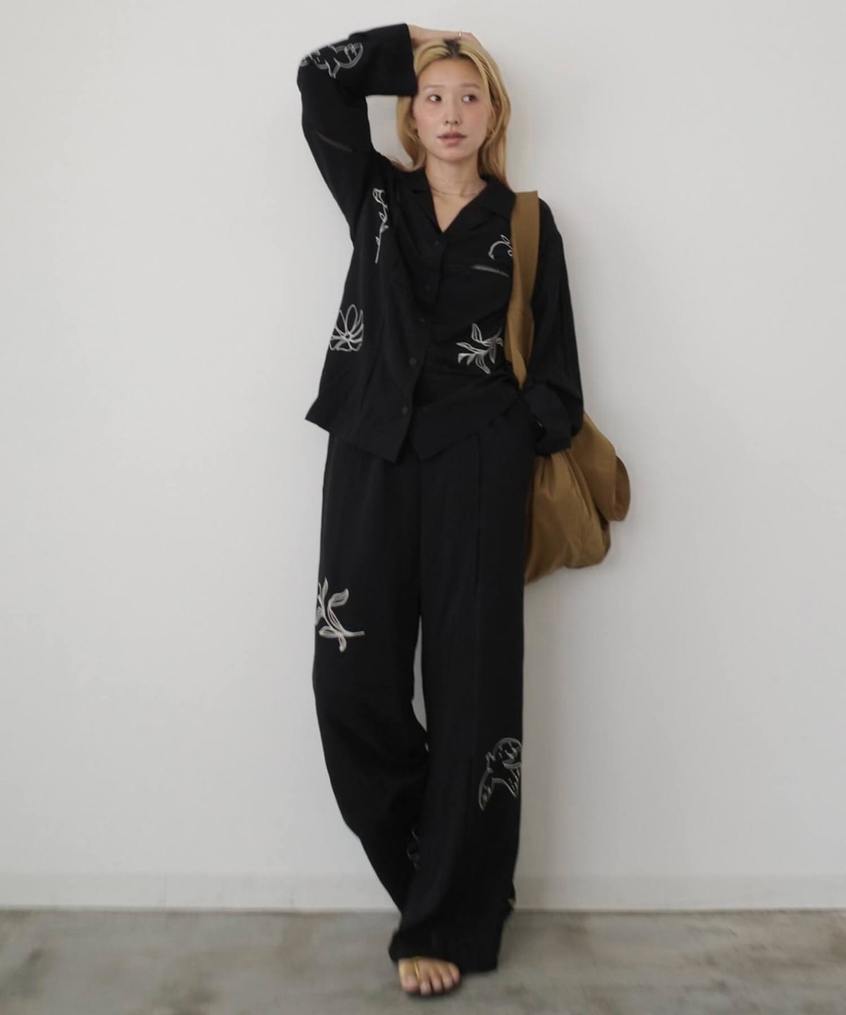 &&model：163cm&&