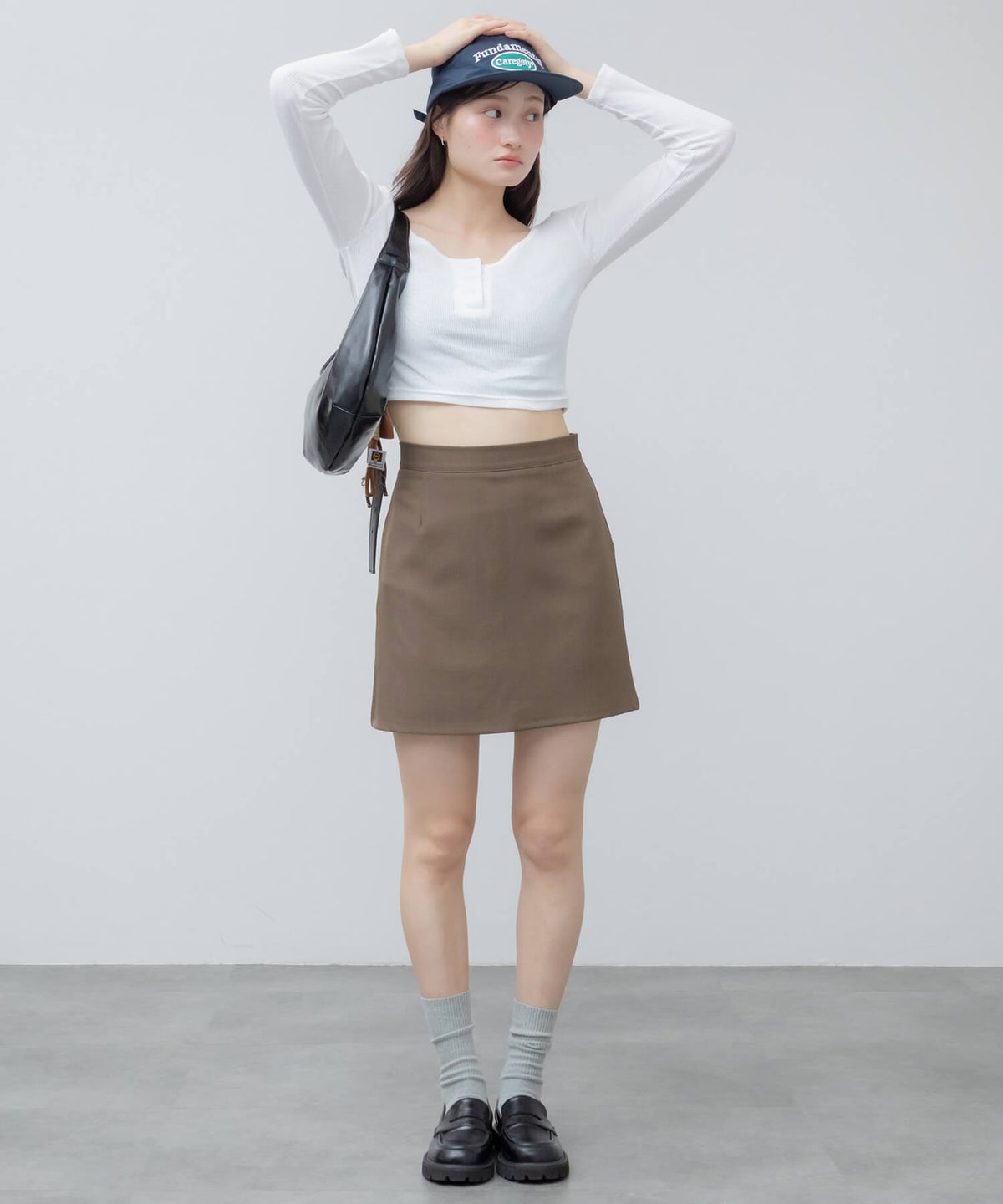 &&model：163cm&&