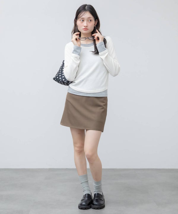 &&model：163cm&&