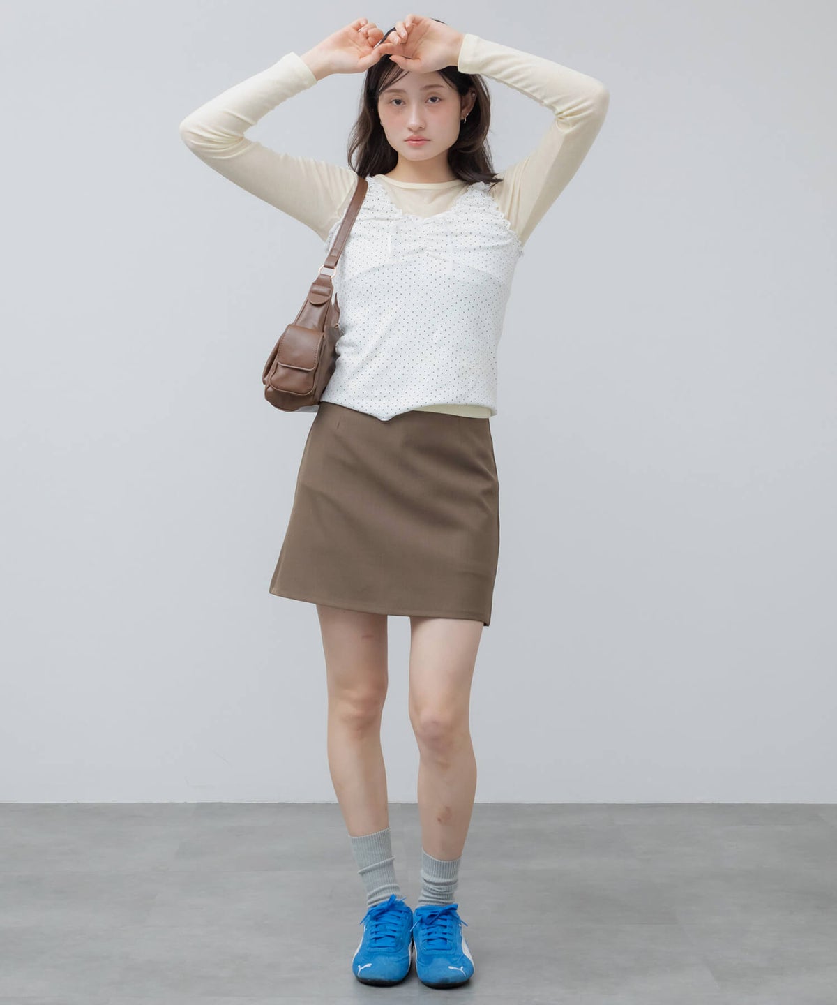 &&model：163cm&&