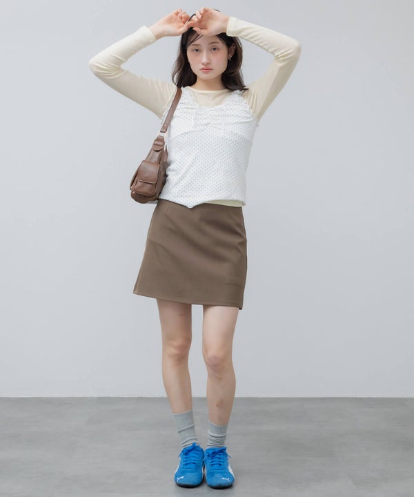 &&model：163cm&&