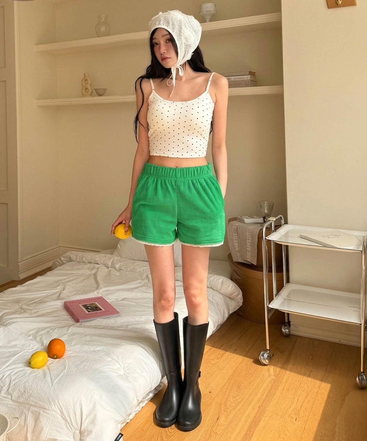 &&model：168cm&&