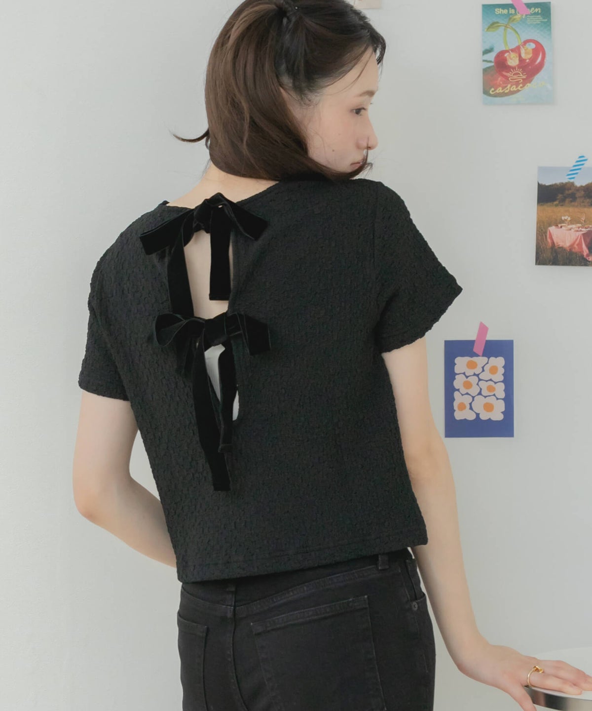 &&model：163cm&&