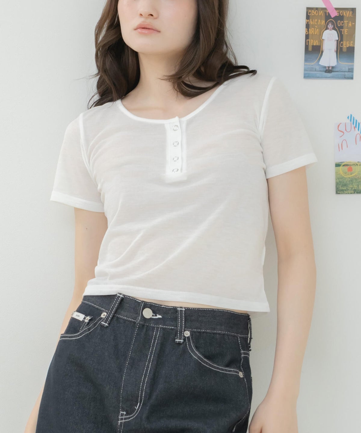 &&model：163cm&&