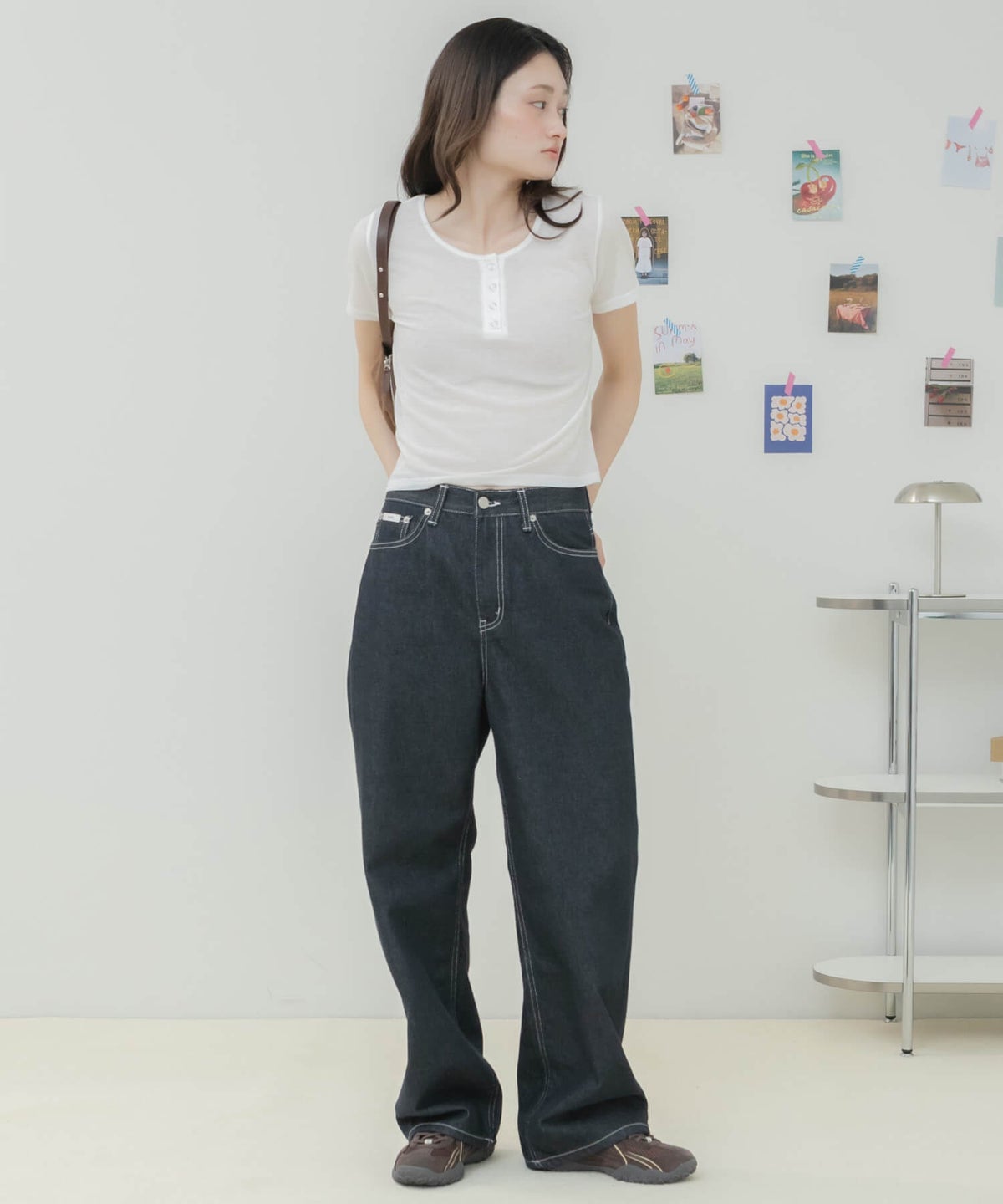 &&model：163cm&&