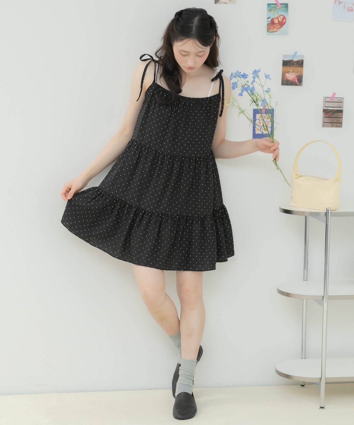 &&model：163cm&&