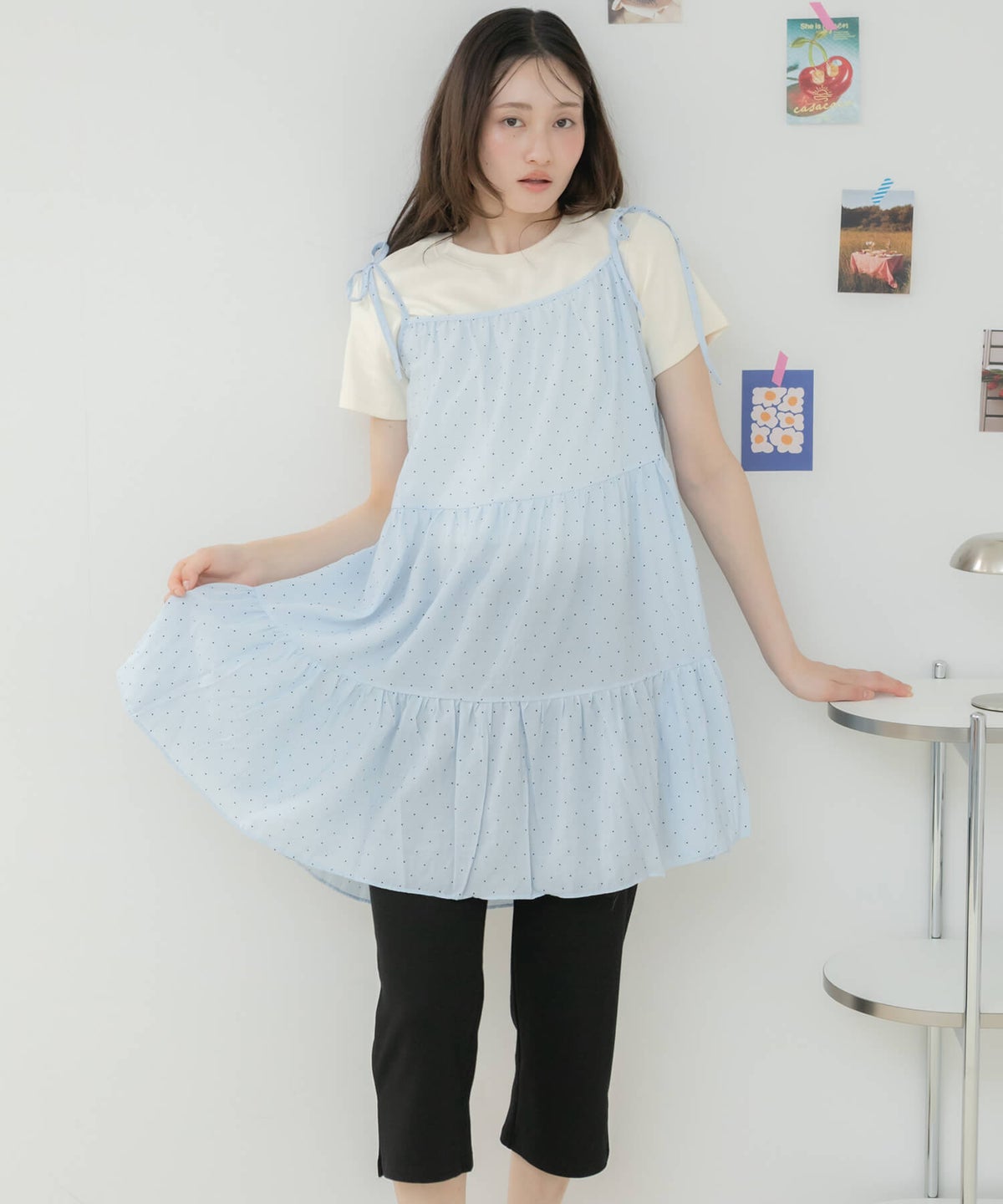 &&model：163cm&&