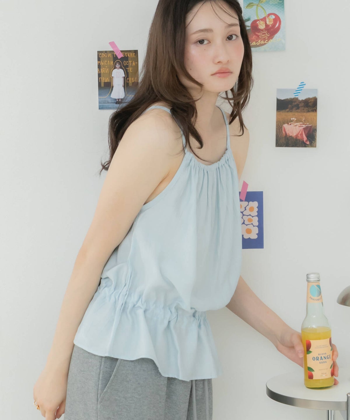 &&model：163cm&&