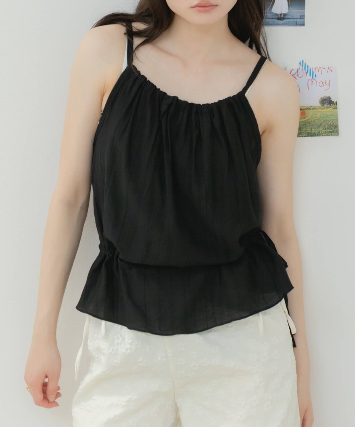 &&model：163cm&&