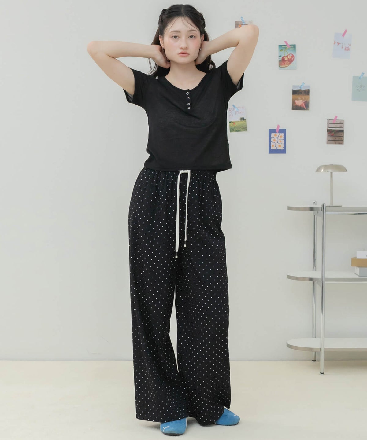 &&model：163cm&&