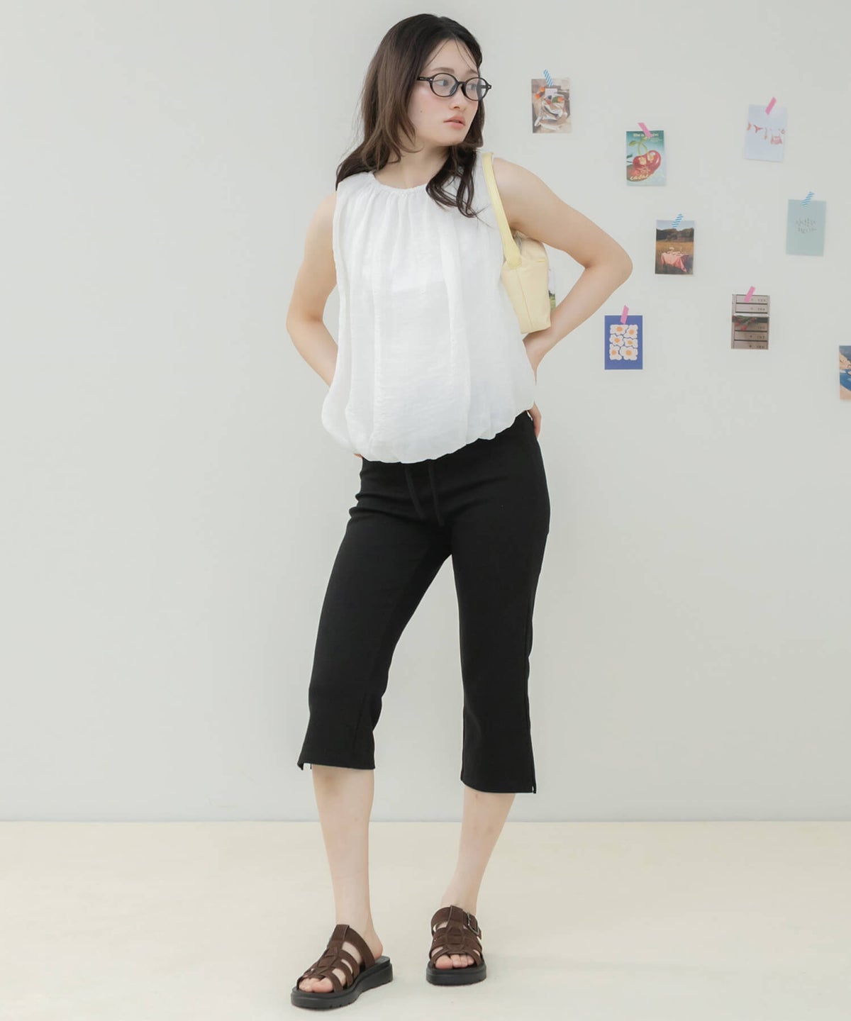 &&model：163cm(S SIZE)&&