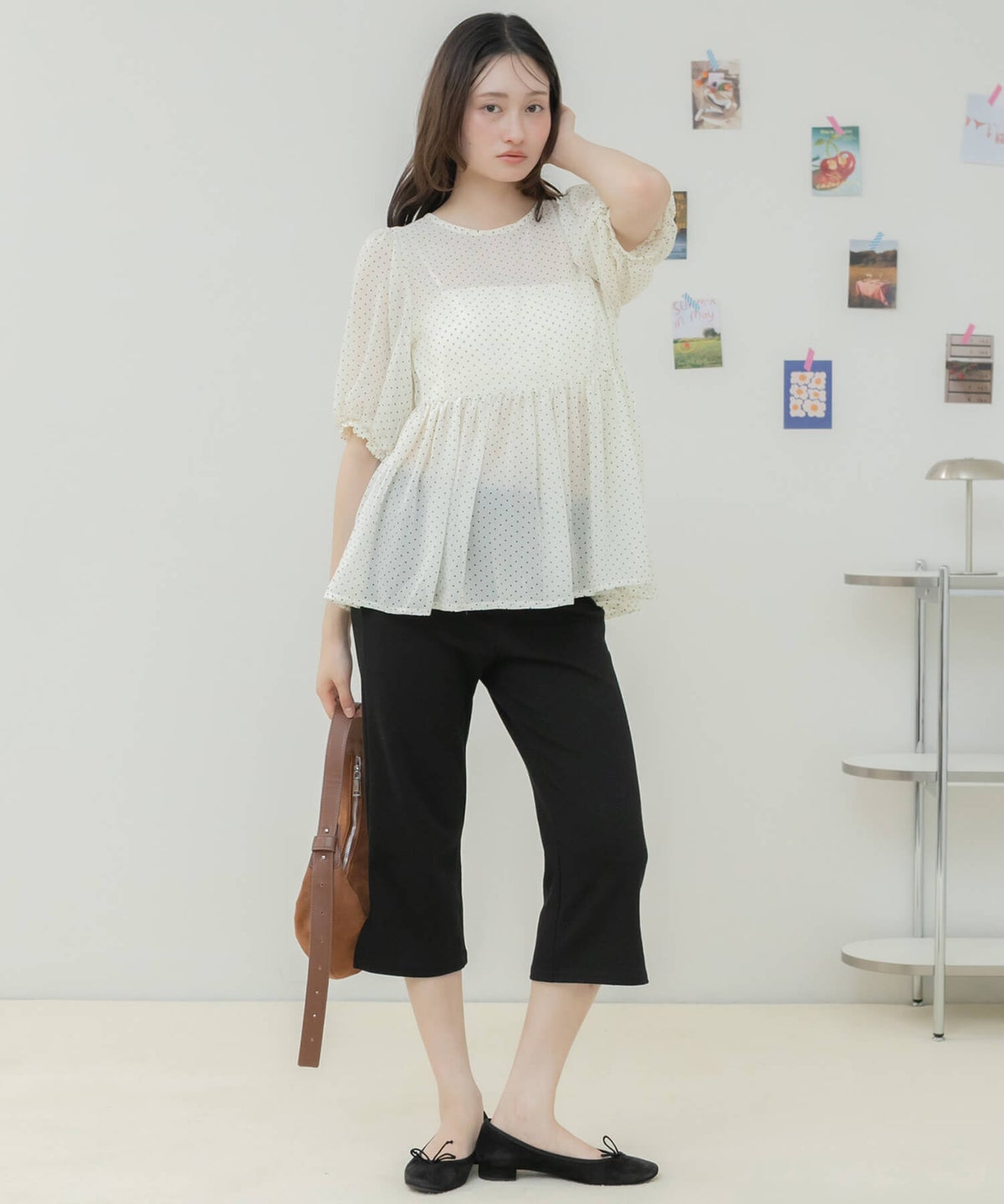 &&model：163cm(M SIZE)&&
