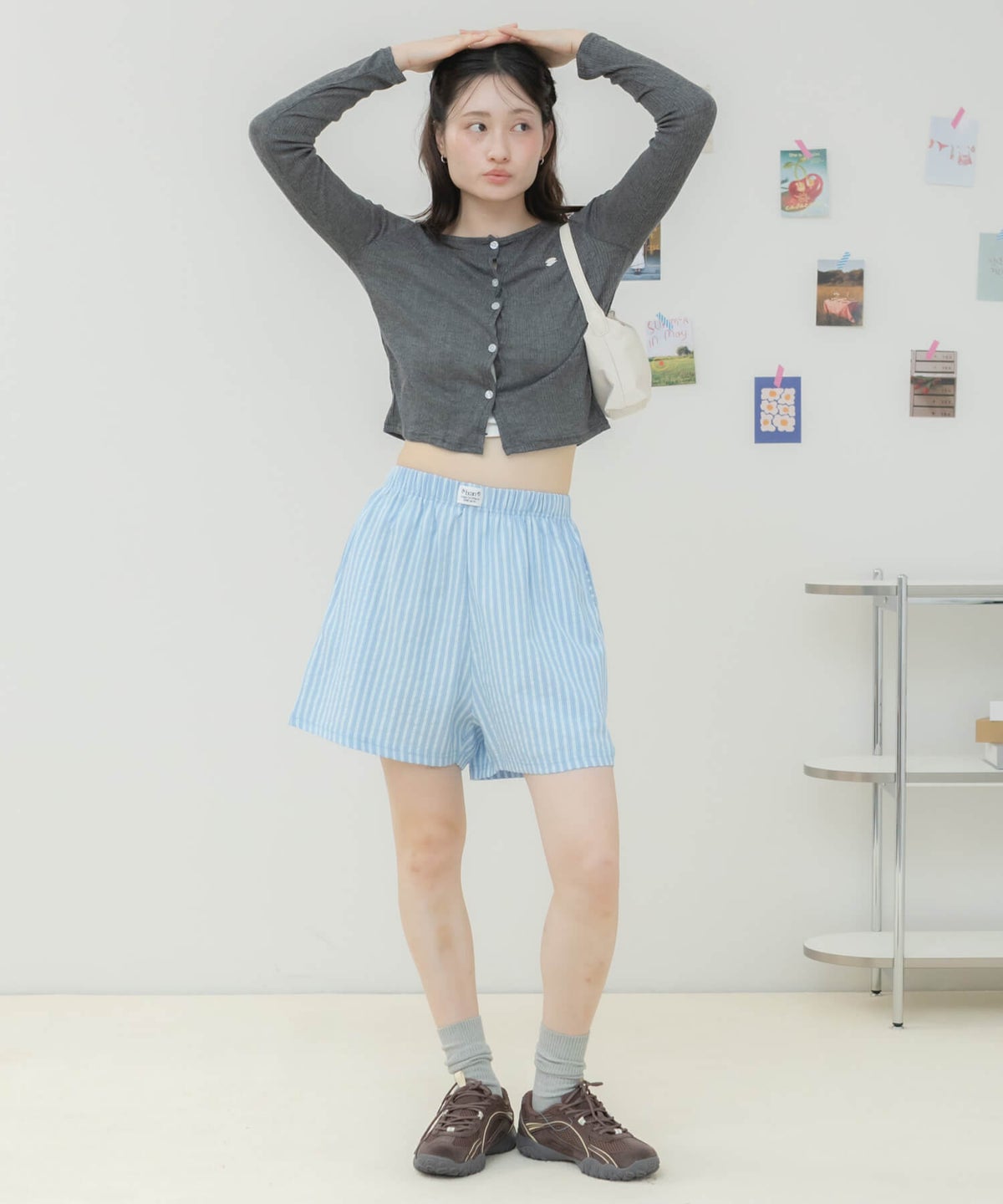 &&model：163cm&&