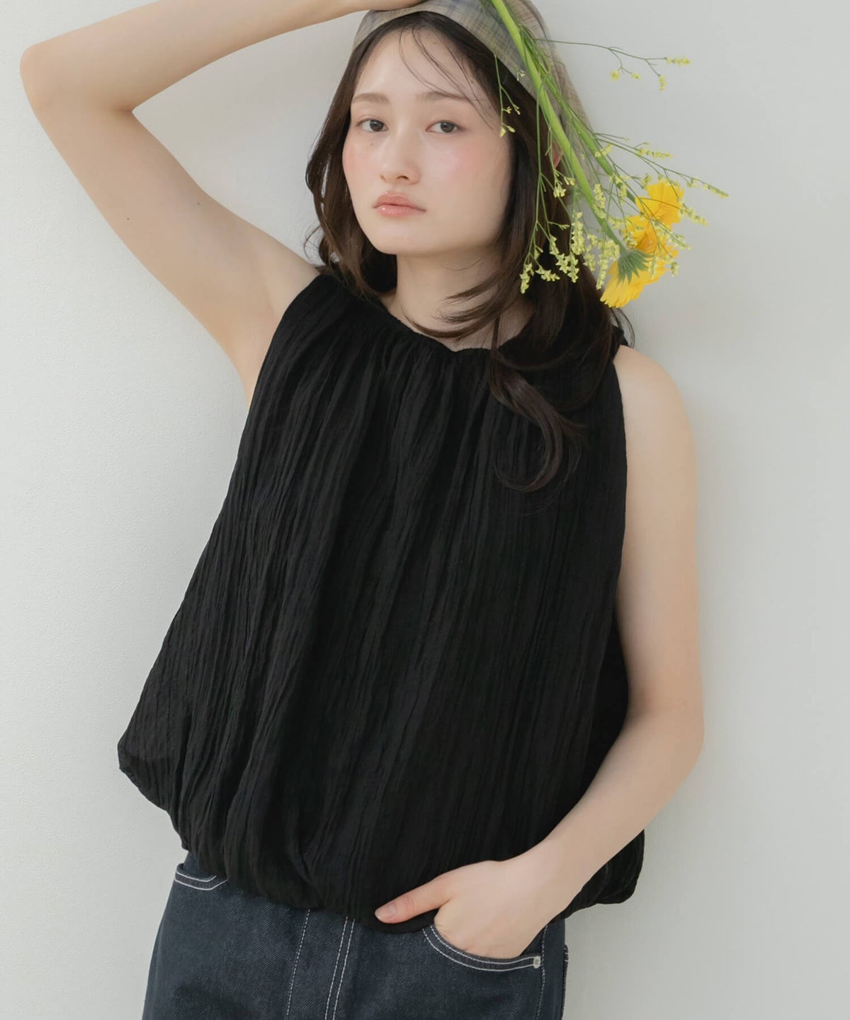 &&model：163cm&&