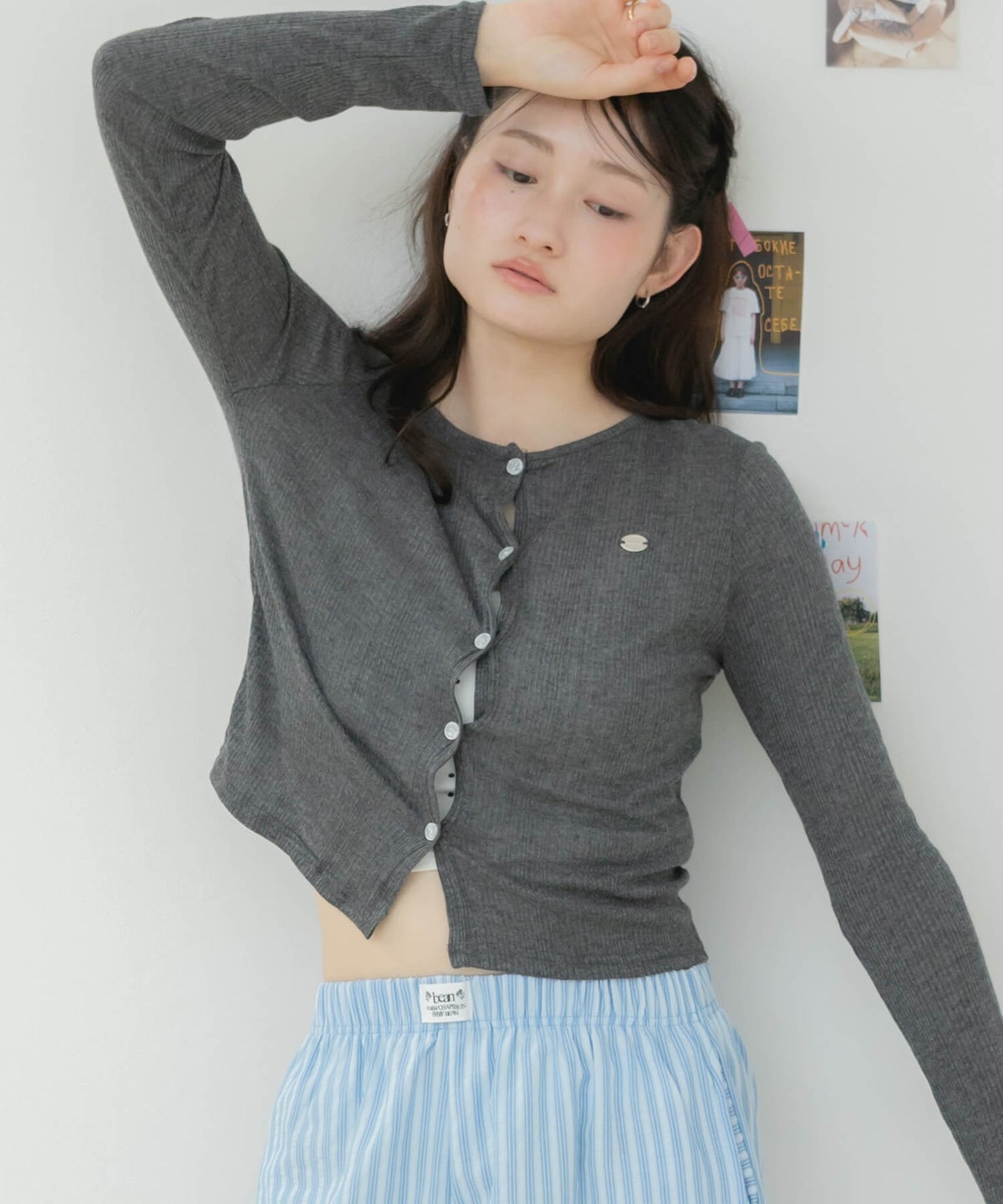 &&model：163cm&&