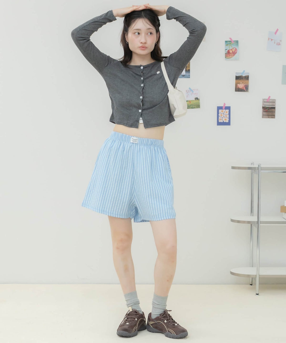 &&model：163cm&&