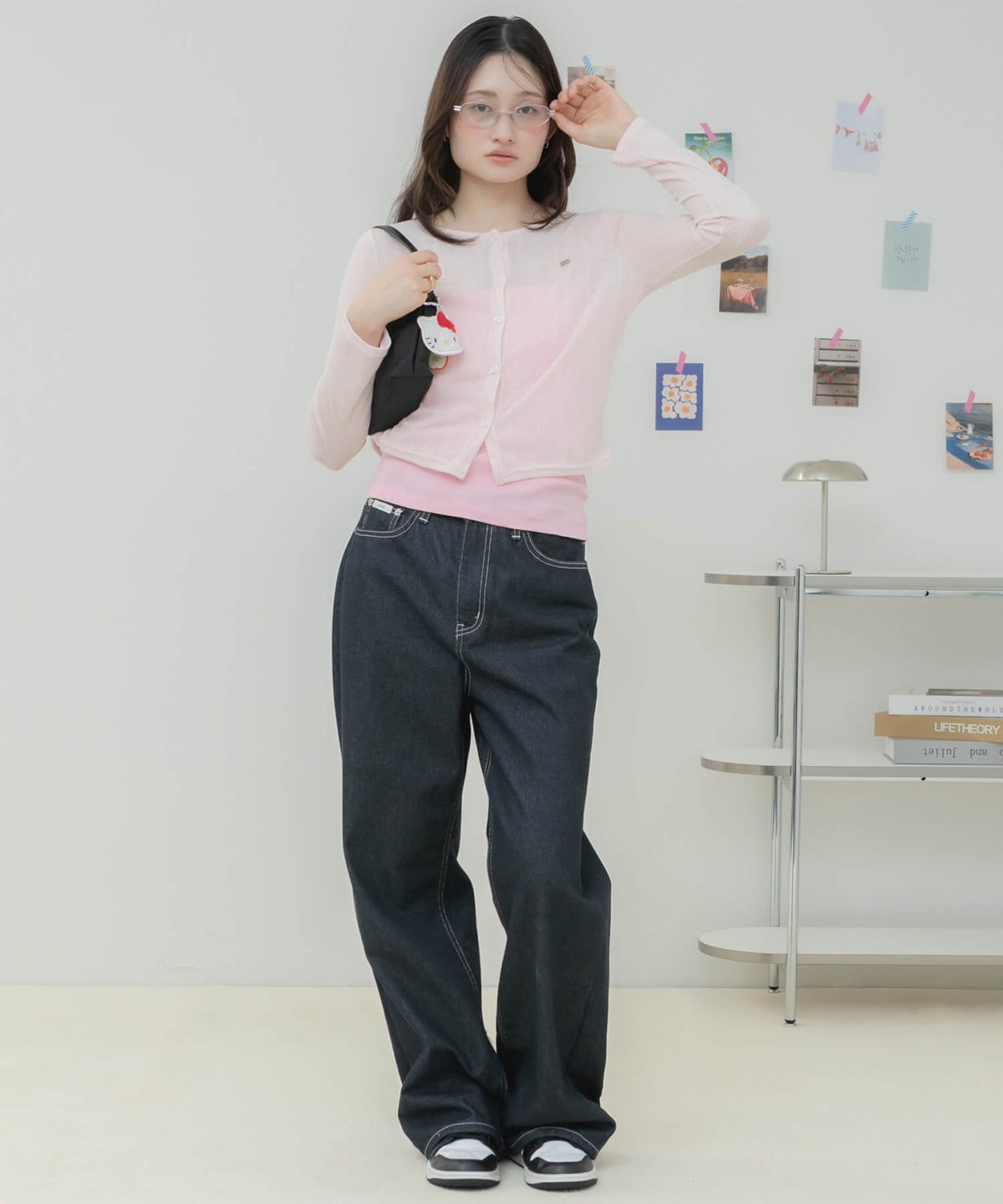 &&model：163cm&&