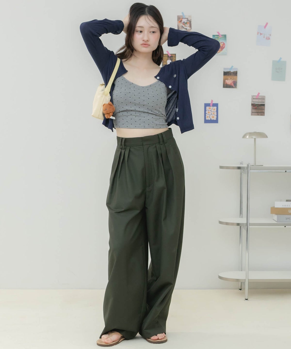 &&model：163cm&&