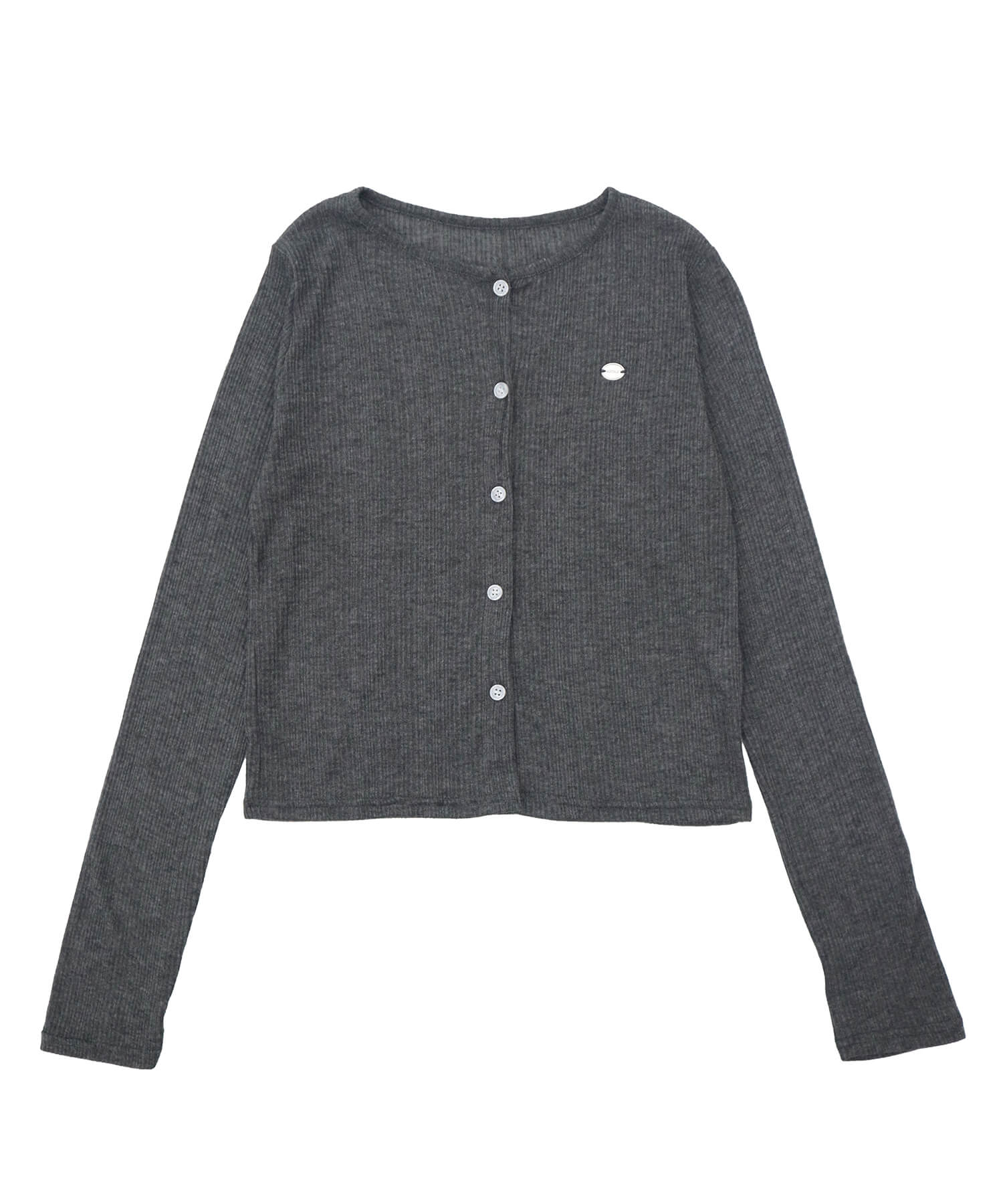 Ribbed Sheer Cardigan | HEILIS