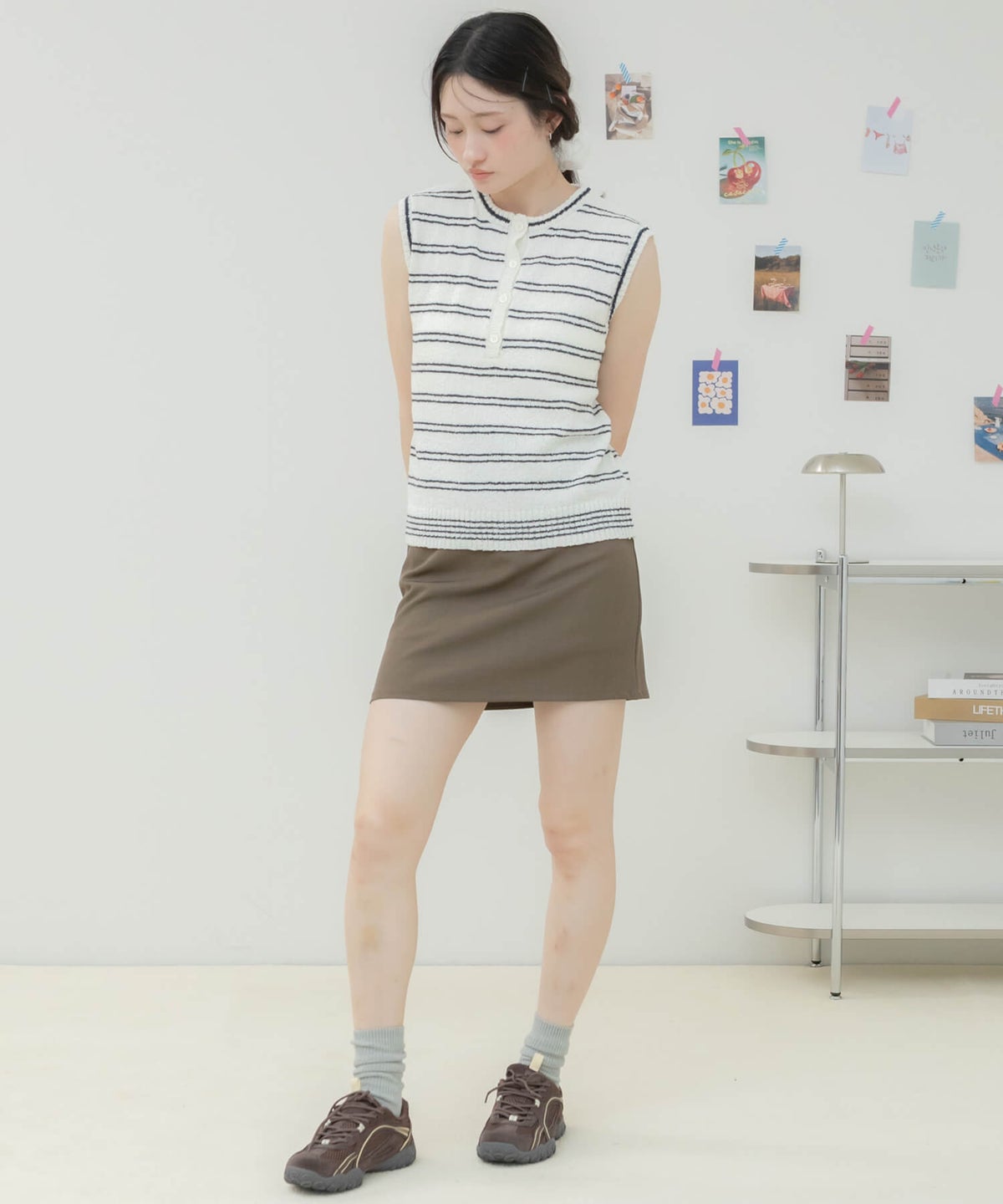 &&model：163cm&&