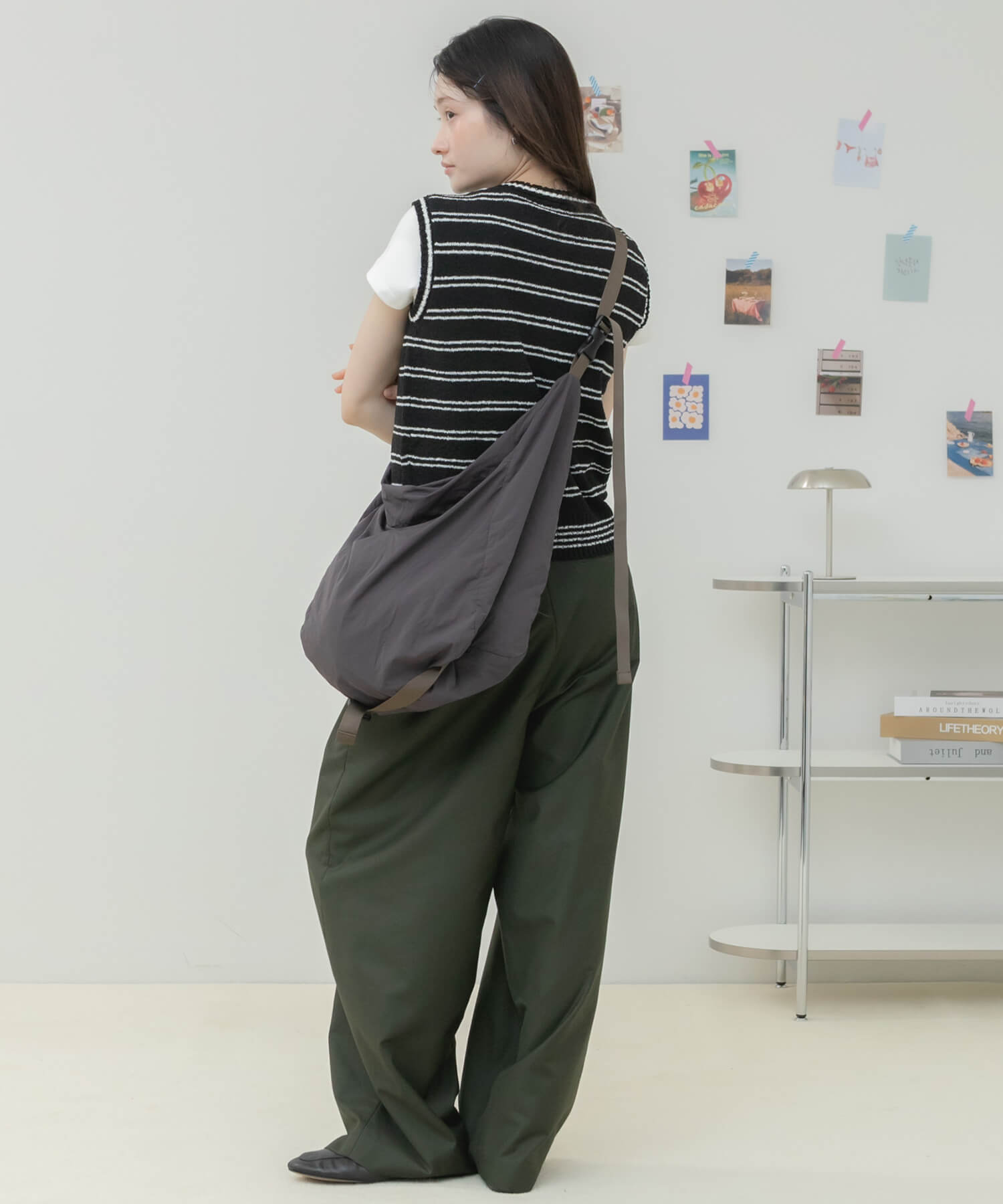 ベリーリーページ3点 Striped Knit Tank Top | HEILIS