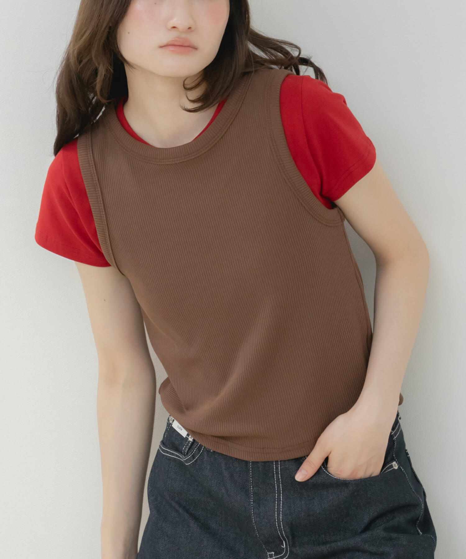 American Sleeve Tank Top | HEILIS