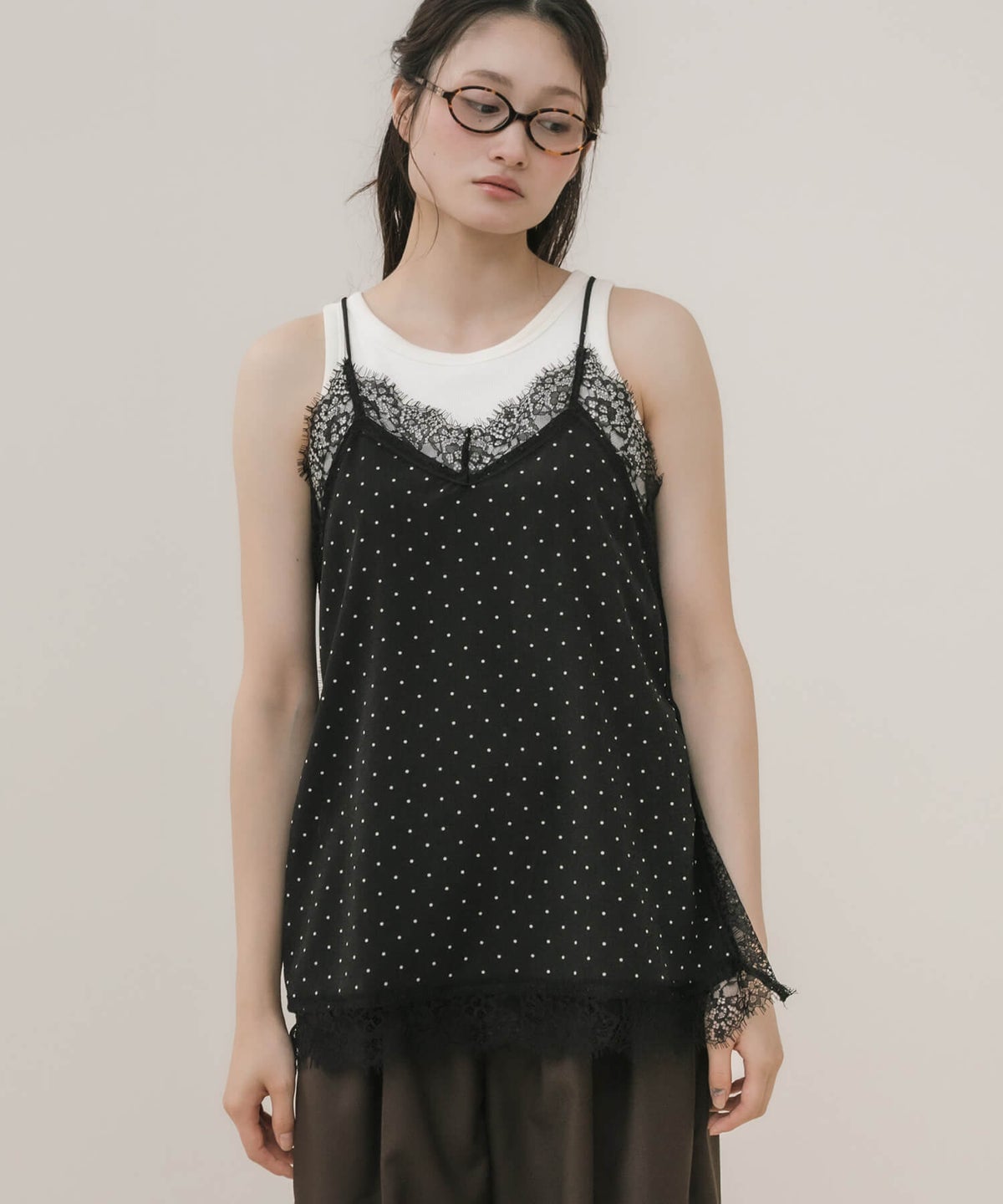 &&model：163cm&&